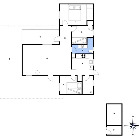 Dom wakacyjny Tv1213-bindslev-klitrosevej-22 Bindslev
